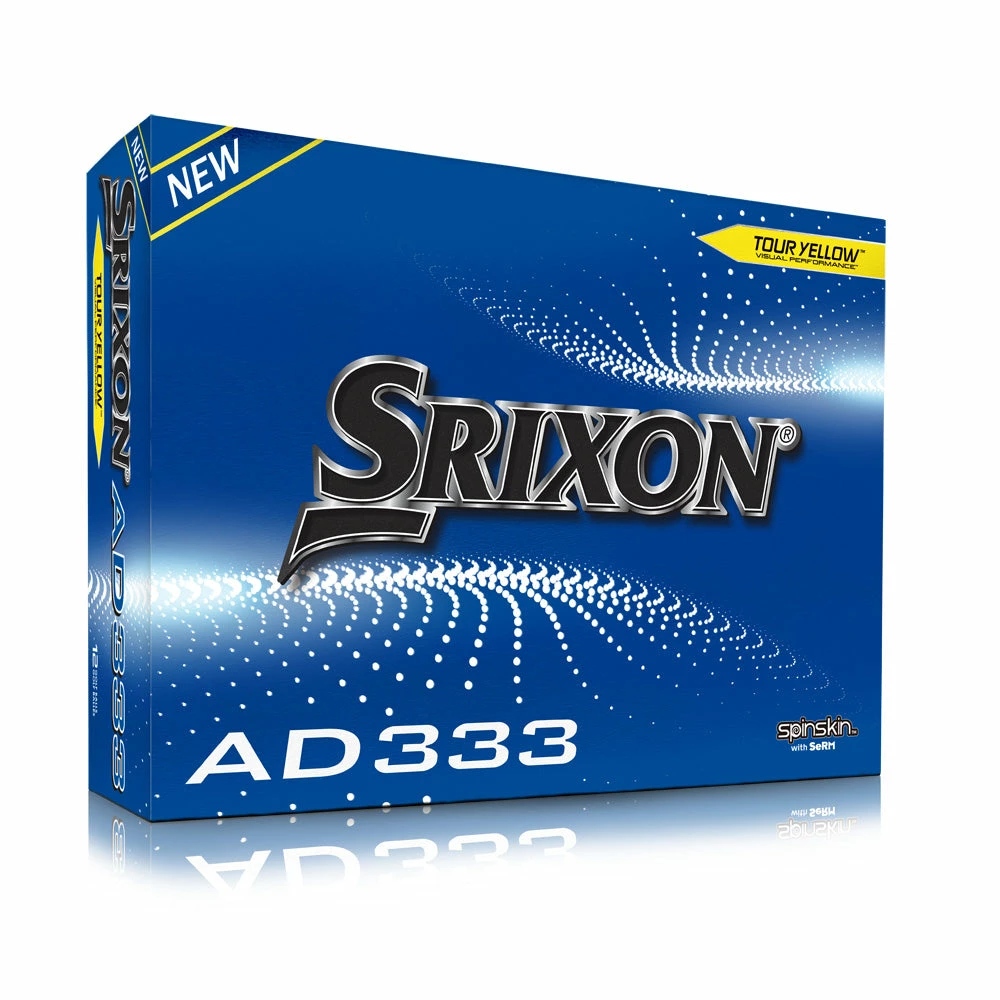 Srixon AD333 10th Generation Yellow Golf Balls - Image 5
