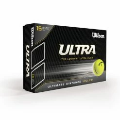 Wilson Staff Ultra Yellow Golf Balls