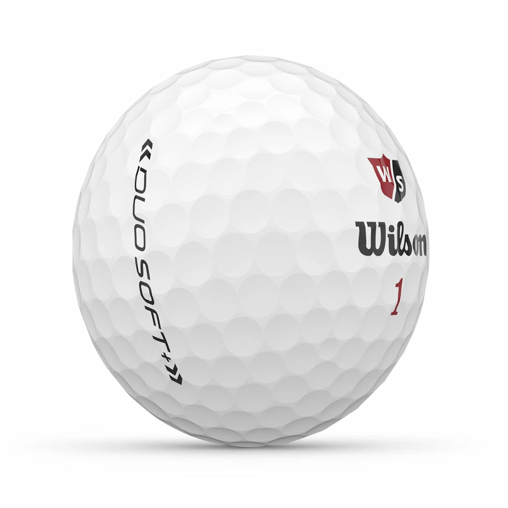 Wilson Staff Duo Soft+ White Golf Balls - Image 2