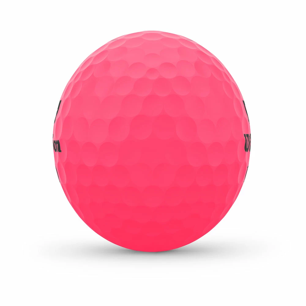 Wilson Staff Duo Optix Pink Golf Balls - Image 2