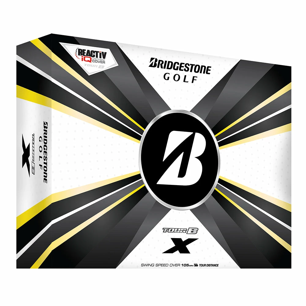 Bridgestone Golf Tour B X White Golf Balls
