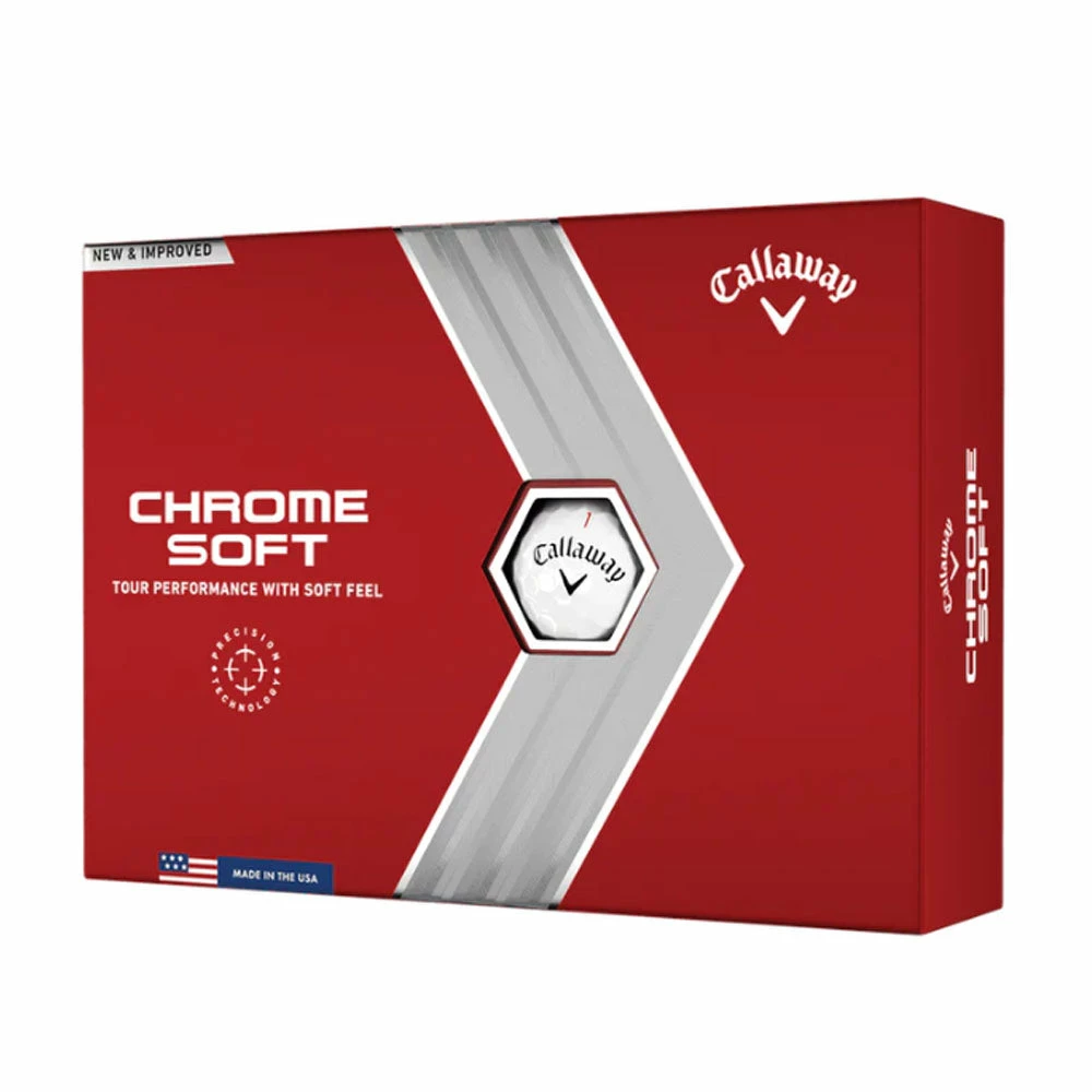 Callaway Chrome Soft White Golf Balls - Image 2