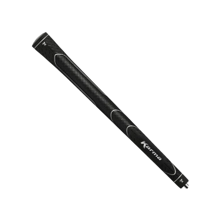 Karma Super Light Ribbed Black Standard Size Grip